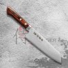 Kuchyňský nůž Kanetsune nůž Santoku Forged VG 1 Damascus blade 165 mm