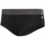 SENSOR COOLMAX TECH dámské kalhotky s nohavičkou černá – Zboží Mobilmania