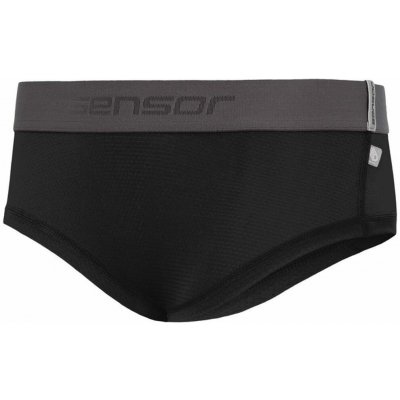 SENSOR COOLMAX TECH dámské kalhotky s nohavičkou černá – Zboží Mobilmania