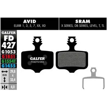 Galfer FD427 Avid, Sram