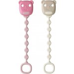 B.Box Silikonový klip na dudlík 2 ks blush/vanilla – Zboží Dáma