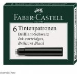 Faber-Castell 0025/1855070 Inkoustové bombičky krátké 6 ks černá – Zboží Živě