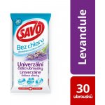 Savo Univerzální čisticí ubrousky levandule 30 ks – Zboží Mobilmania