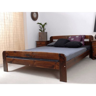 AMI Nábytek masiv Nastěnka ořech s roštem – Zboží Mobilmania