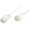síťový kabel Roline 21.15.0982 UTP slim patch, kat. 6a, LSOH, 2m, bílý