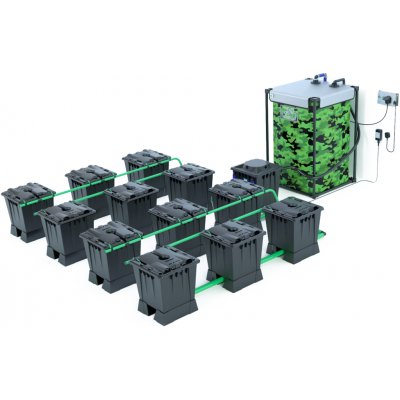 Alien Hydroponics Rain 12Pot Black 15 l – Hledejceny.cz