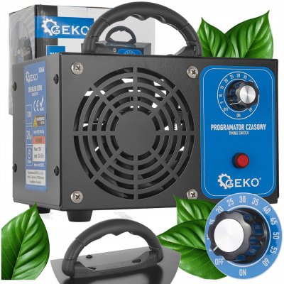 GEKO G02666 Generátor ozonu čistič vzduchu 28000mg/h 230V/50Hz s časovačem – Sleviste.cz
