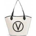 Valentino Bags shopper plátěná kabelka s pouzdrem krémová černá – Hledejceny.cz