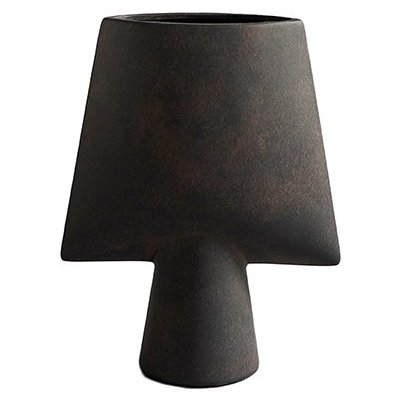 101 Copenhagen Váza Sphere Vase Square Mini kávově hnědá 20x9 v.25 – Hledejceny.cz