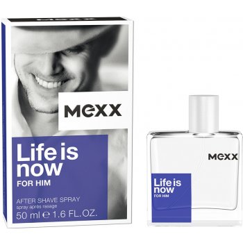 Mexx Life Is Now For Him voda po holení 50 ml