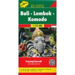 Indonésie Bali Lombok Komodo mapa Freytag 1:125 000 – Hledejceny.cz