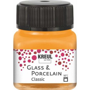 Kreul Barva na sklo a porcelán classic 20 ml ORANŽOVÁ