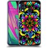 Pouzdro a kryt na mobilní telefon Samsung Pouzdro Head Case Samsung Galaxy A40 Květina mandala