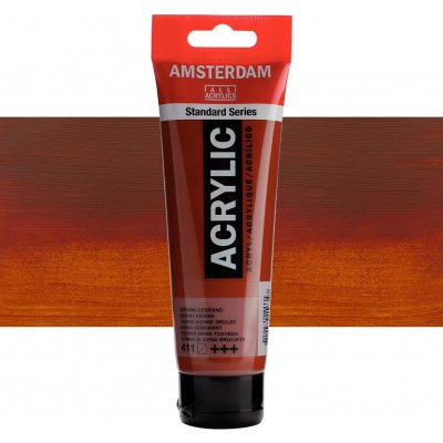 Amsterdam Standard akrylová barva 120 ml 411 Burnt Sienna