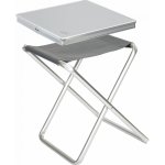 Stolička / Stolek Bo-Camp Stool top - Foldable Barva: šedá – Zboží Dáma