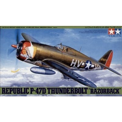 Tamiya 61086 Republic P 47D Thunderbolt Razorback 1:48