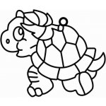 Závěsná plastová sklíčka k vybarvení barvami na sklo cca 8 cm 05 – Zboží Dáma