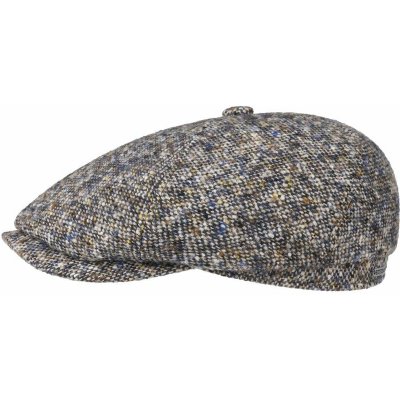Klasická bekovka z irského tvídu Stetson 6-Panel Donegal Virgin Wool Cap – Hledejceny.cz