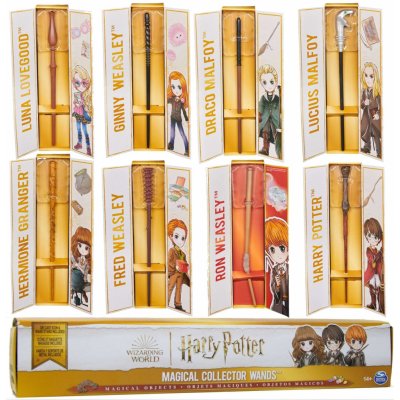 Spin Master HARRY POTTER KOUZELNICKÉ HŮLKY S PODSTAVCEM – Zboží Mobilmania