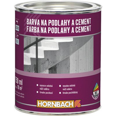 Hornbach Barva na podlahy a cement 0,75 l grafitově šedá – Hledejceny.cz