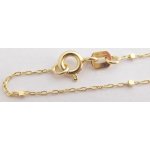 Klenoty BUdín zlatý dámský náramek s hranatými kostičkami 2840224 – Zboží Dáma