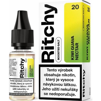 Ritchy Salt Kiwi Guava Nectar 10 ml 20 mg – Hledejceny.cz
