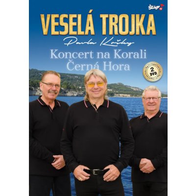 Veselá trojka - Koncert / DVD – Zboží Mobilmania