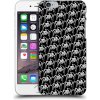 Pouzdro a kryt na mobilní telefon Apple Pouzdro Picasee silikonové Apple iPhone 6/6S - Separ - White On Black 2 černé