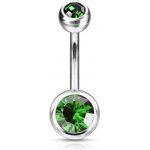 Šperky4U piercing do pupíku banánek titan TIT1001-G – Zboží Dáma