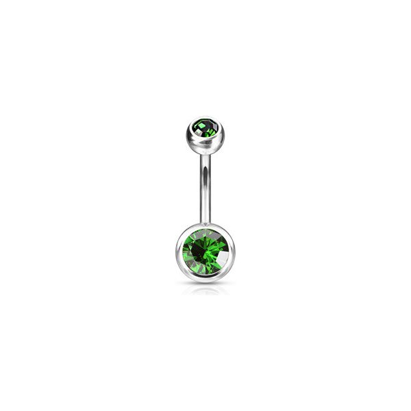  Šperky4U piercing do pupíku banánek titan TIT1001-G