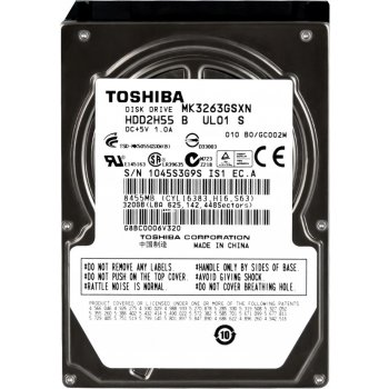 Toshiba 320GB SATA II 2,5", MK3263GSXN