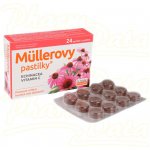Dr. Müller Müllerovy pastilky s echinaceou 24 pastilek – Hledejceny.cz
