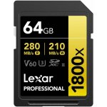 Lexar SDXC UHS-II 64 GB LSD1800064G-BNNNG – Zboží Mobilmania