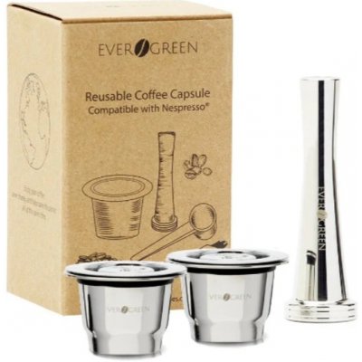 Evergreen Nespresso 2 ks + tamper