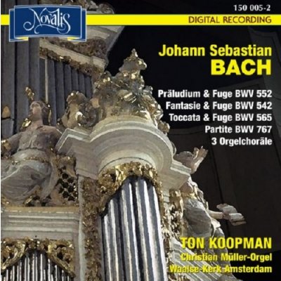 BACH,J.S.: Organ works CD – Hledejceny.cz