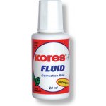 KORES Opravný lak Fluid 20 ml se štětečkem – Sleviste.cz