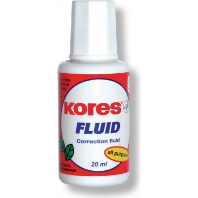 KORES Opravný lak Fluid 20 ml se štětečkem – Zboží Živě