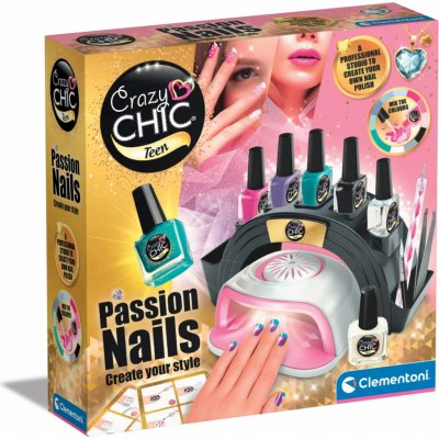 Clementoni ! Crazy Chic Nail Salon 50852 – Zboží Dáma