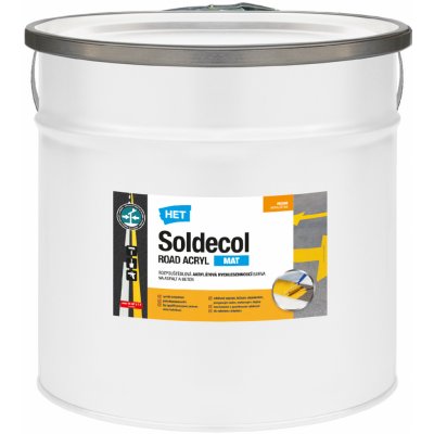 HET Soldecol ROAD ACRYL M 20 l Žlutá – Hledejceny.cz