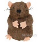 Trixie Stojící pískací plyšový krtek s catnipem 8cm – Zboží Dáma