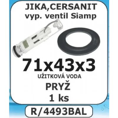 SADA membrána WC 71x43x3 JIKA, Cersanit Siamp – Sleviste.cz