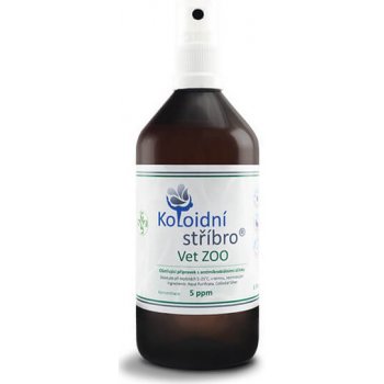 Koloidní stříbro Vet ZOO sprej Koncentrace 30 ppm 200 ml