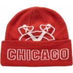 Mitchell & Ness pánská zimní čepice Chicago Blackhawks NHL K.O. Knit Blackhawks – Hledejceny.cz