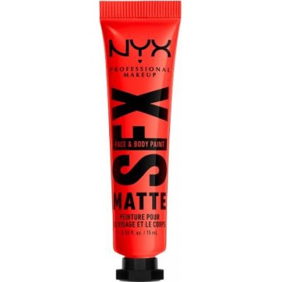 NYX Professional Makeup SFX Face And Body Paint Matte 02 Fired Up 15 ml – Hledejceny.cz