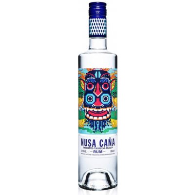 Nusa Cana Island white 37,5% 0,7 l (holy láhev)