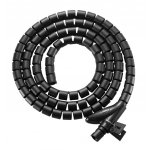 EVOLVEO CableHold organizér kabelů 2,5 m x 2 cm samosvorný černý CABLEHOLD-2520BK – Zboží Živě