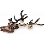 Brož jelen černá – Zboží Dáma