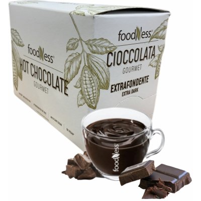Foodness Horká čokoláda Extra hořká 450 g – Zboží Mobilmania