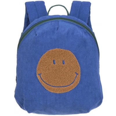 Lässig KIDS Tiny Backpack Cord Little Gang Smile blue