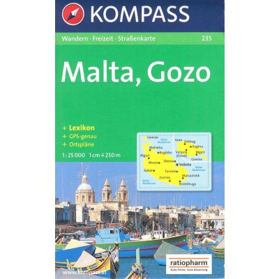 235 Malta mapa 235 – Zbozi.Blesk.cz